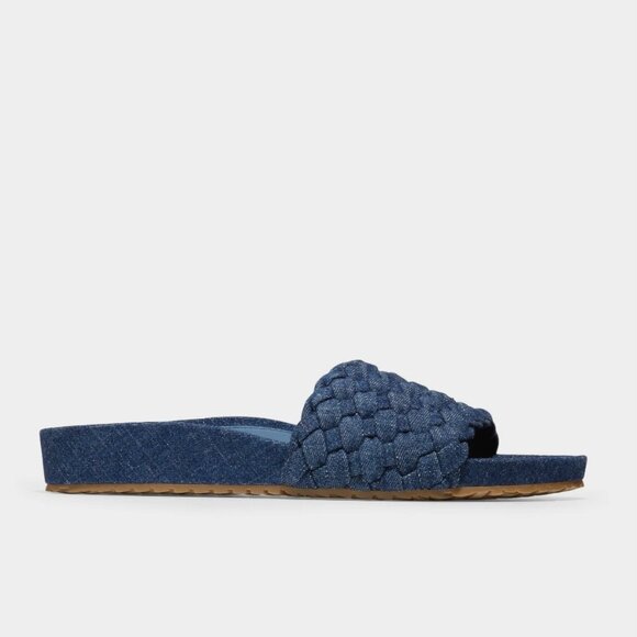 NWOT Cole Haan Denim Slides - Picture 5 of 7